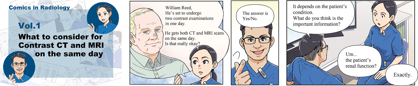 What to consider for contrast CT & MRI on the same day